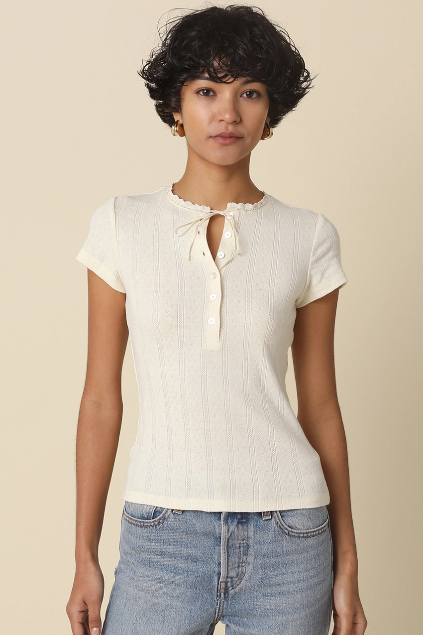 NADIA TOP - BUTTER