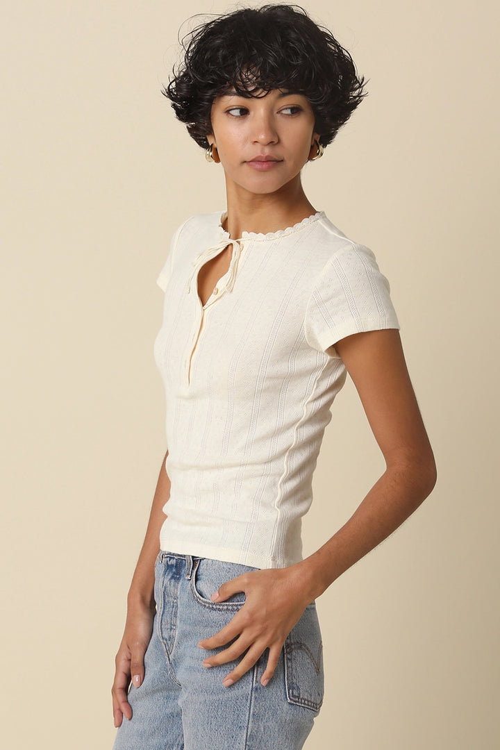 NADIA TOP - BUTTER