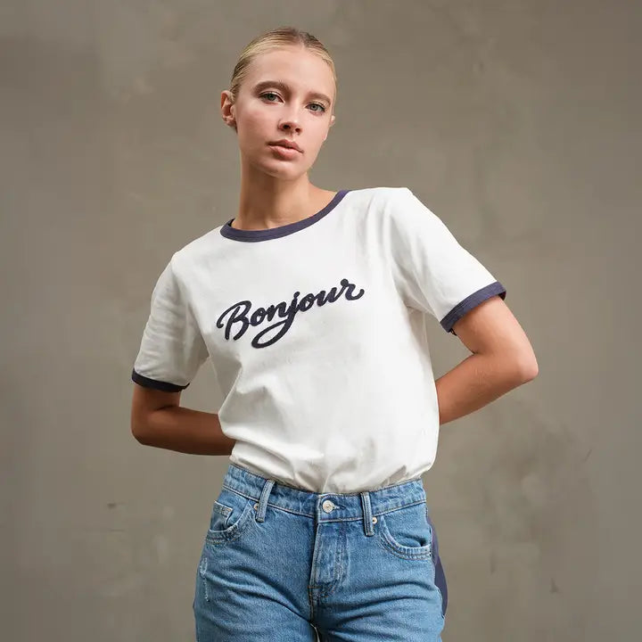 BONJOUR RINGER TEE