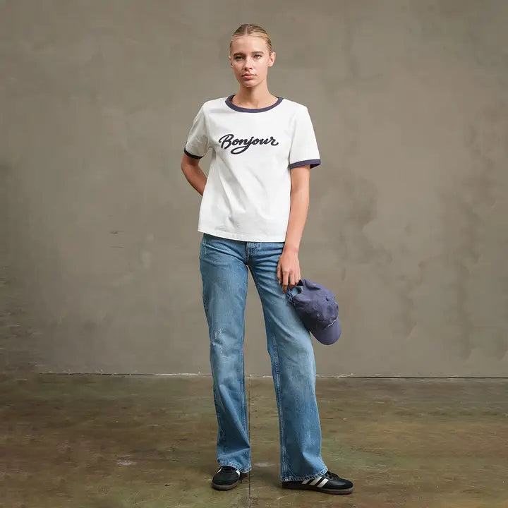 BONJOUR RINGER TEE
