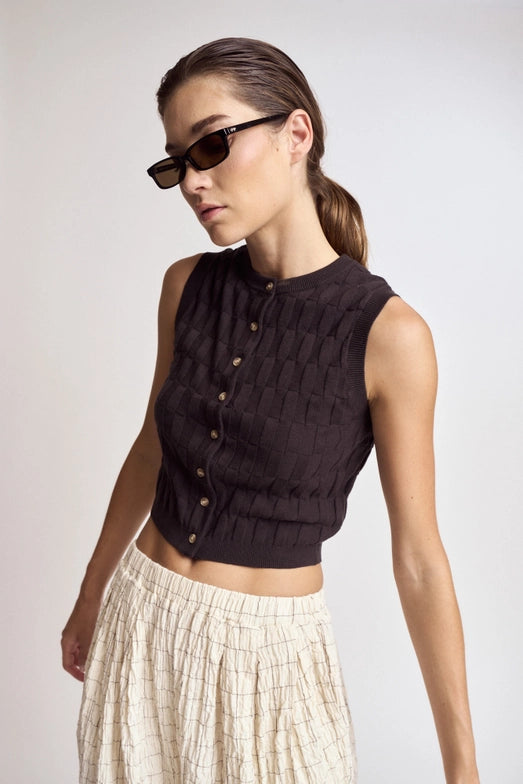 QUINN VEST - BLACK