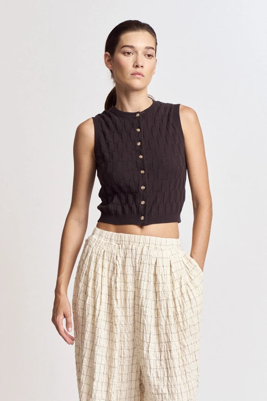 QUINN VEST - BLACK