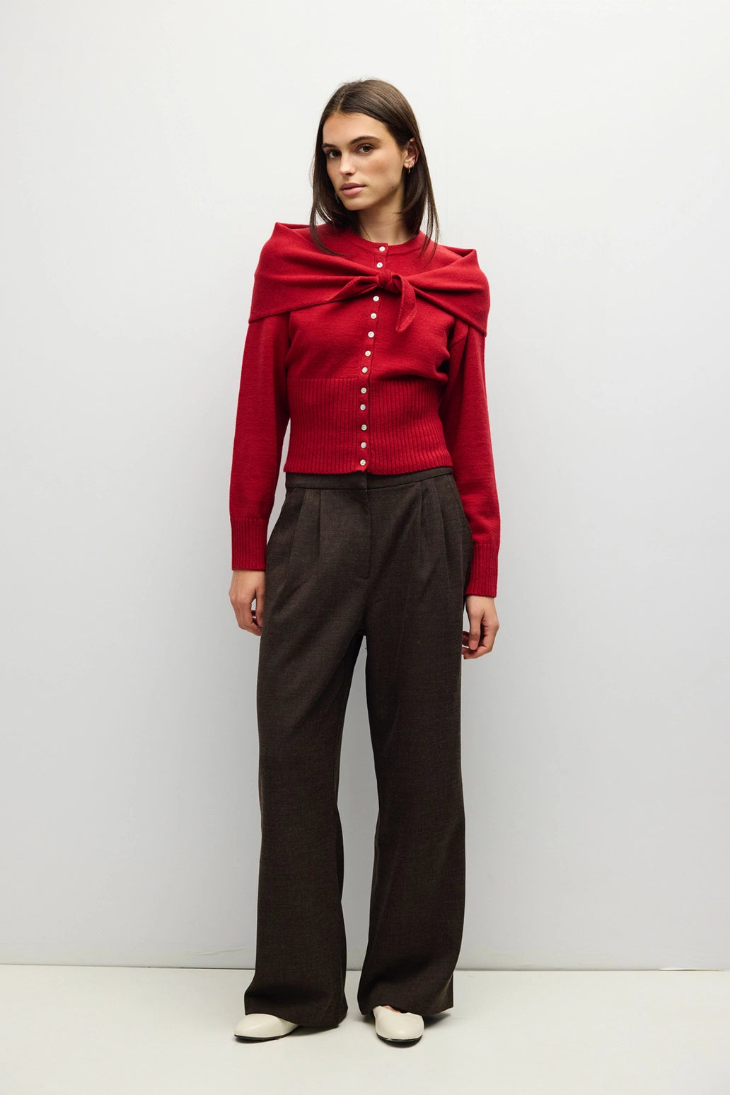 BRIANA CARDIGAN - RED