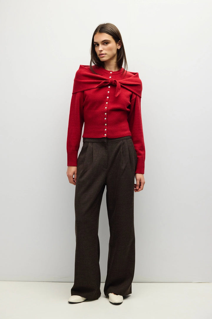 BRIANA CARDIGAN - RED