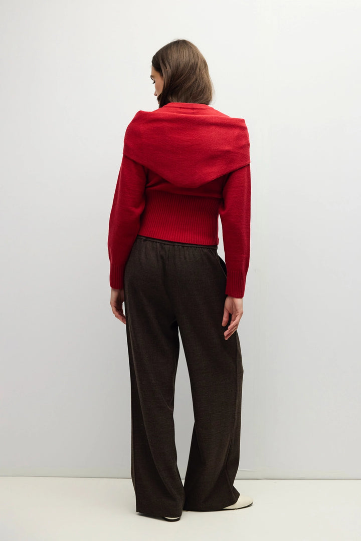 BRIANA CARDIGAN - RED