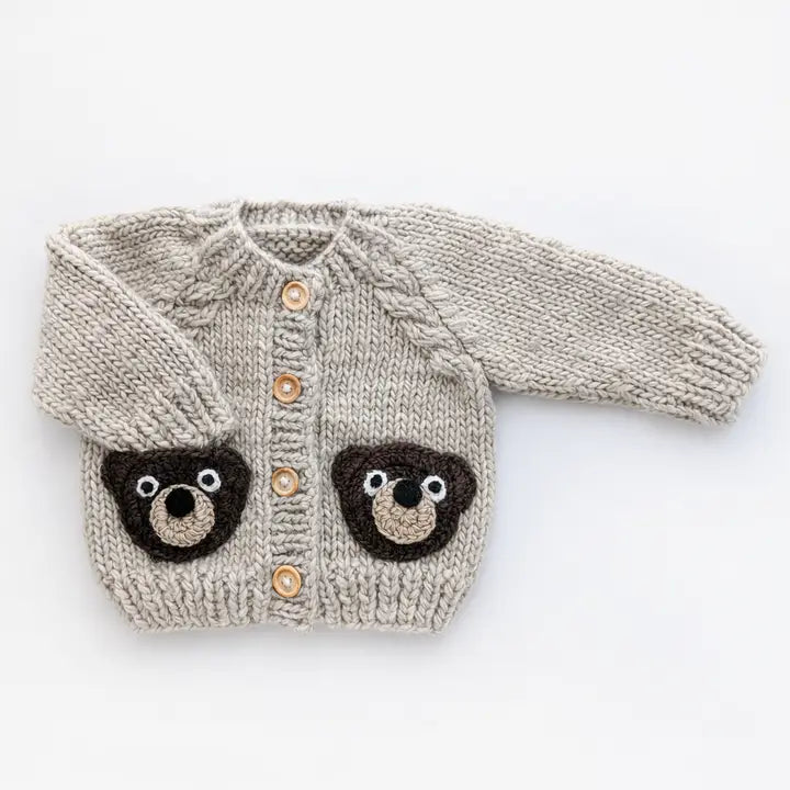BROWN BEAR CARDIGAN