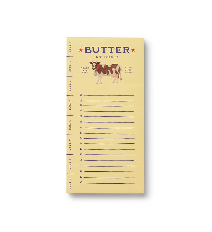 BUTTER NOT FORGET PAD