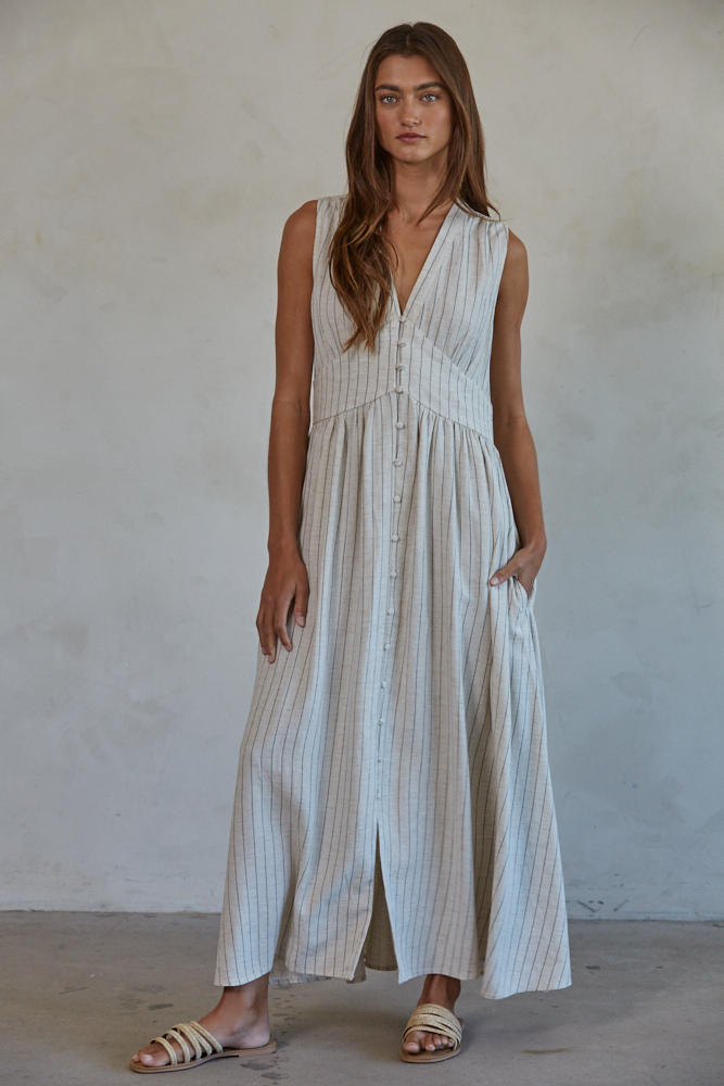 PIPPY BUTTONDOWN MAXI