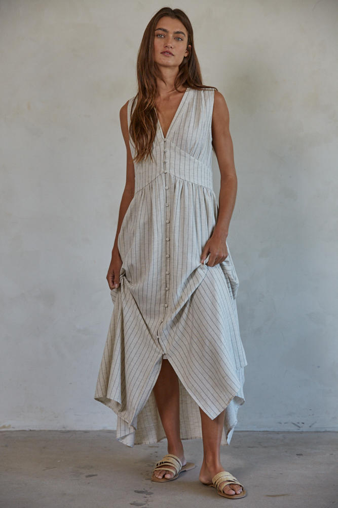 PIPPY BUTTONDOWN MAXI