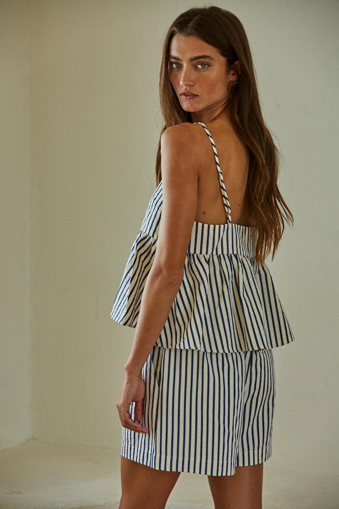 ELLAH STRIPED TOP