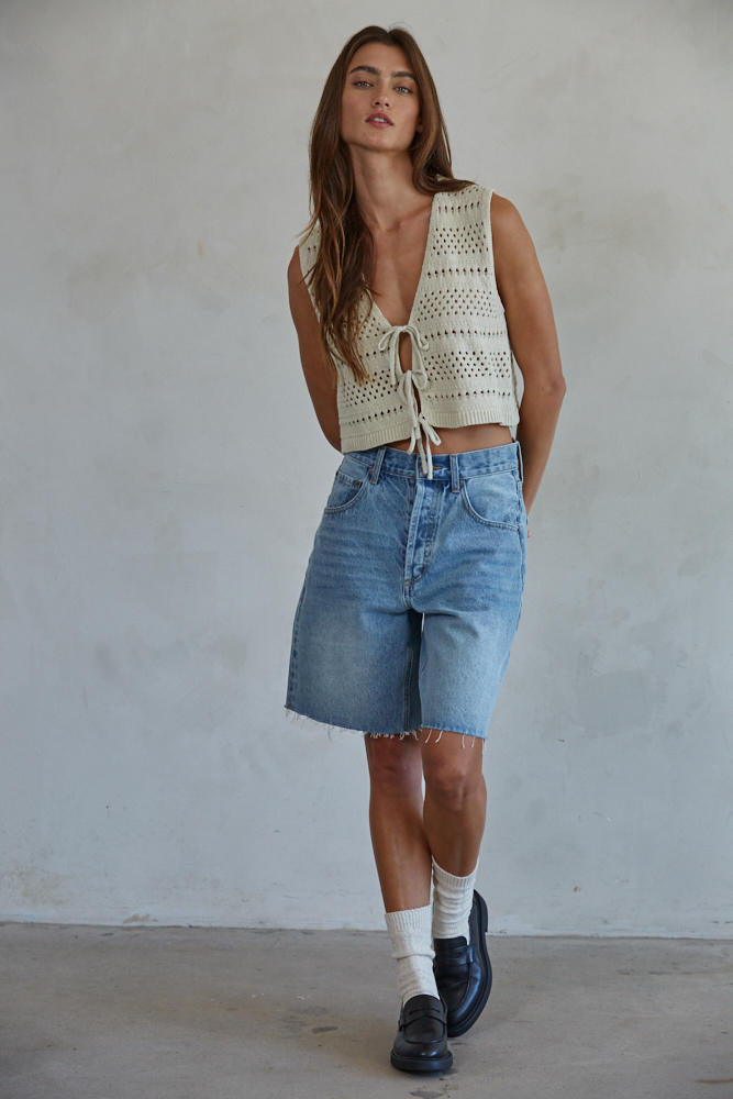 KASSI CROCHET VEST