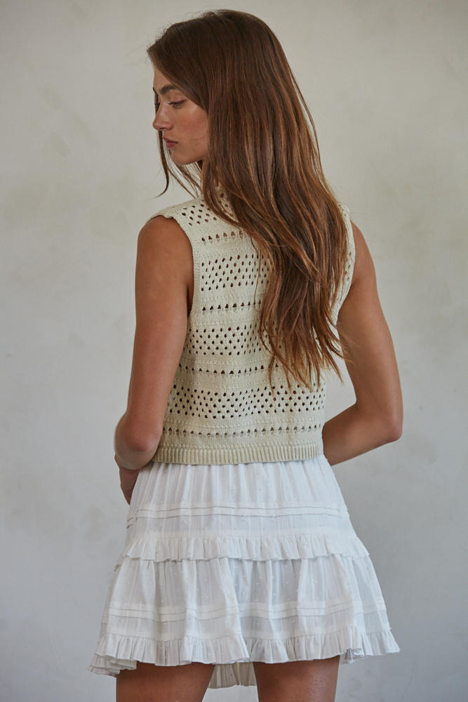 KASSI CROCHET VEST