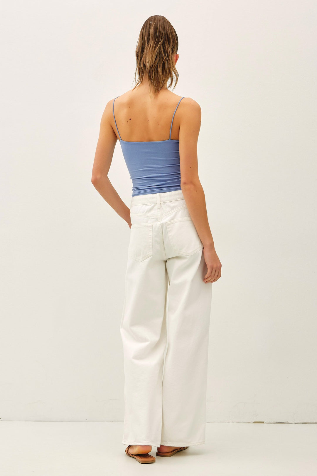 SOFTY CAMI TANK - DENIM BLUE