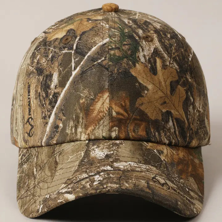 CAMO BASEBALL CAP
