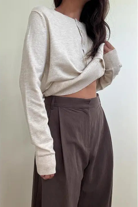 CAROL CARDIGAN - BEIGE