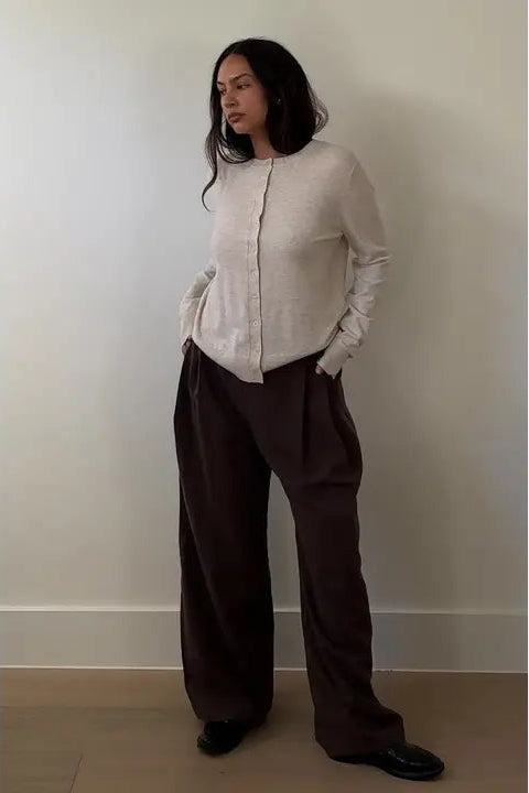 CAROL CARDIGAN - BEIGE