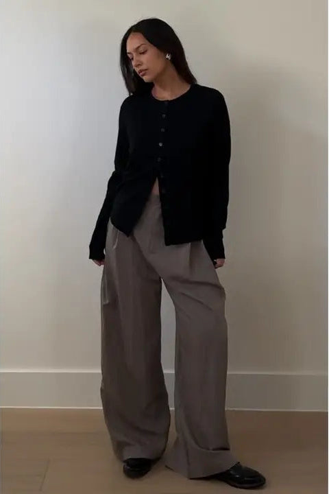 CAROL CARDIGAN - BLACK