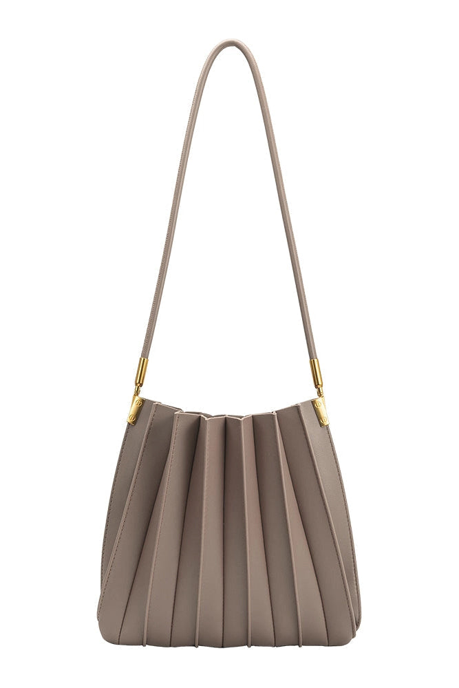 CARRIE MUSHROOM PLEATED BAG