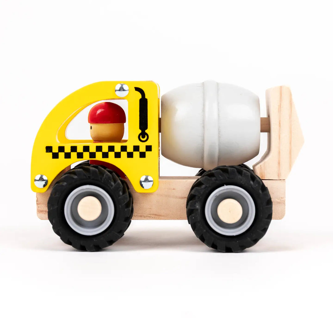 WOODEN CEMENT MIXER