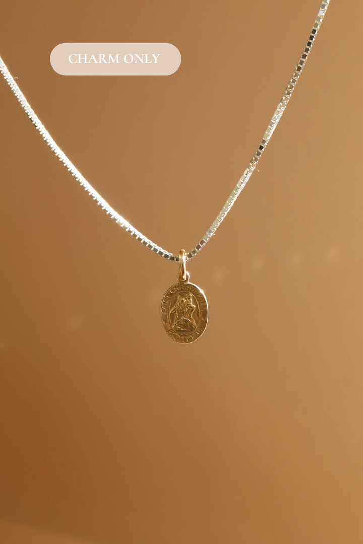 ST. CHRISTOPHER CHARM- GOLD FILLED