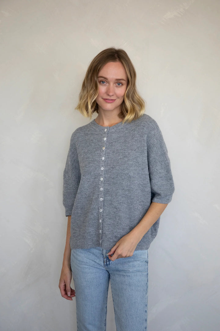 CHERIE RIBBED CARDIGAN