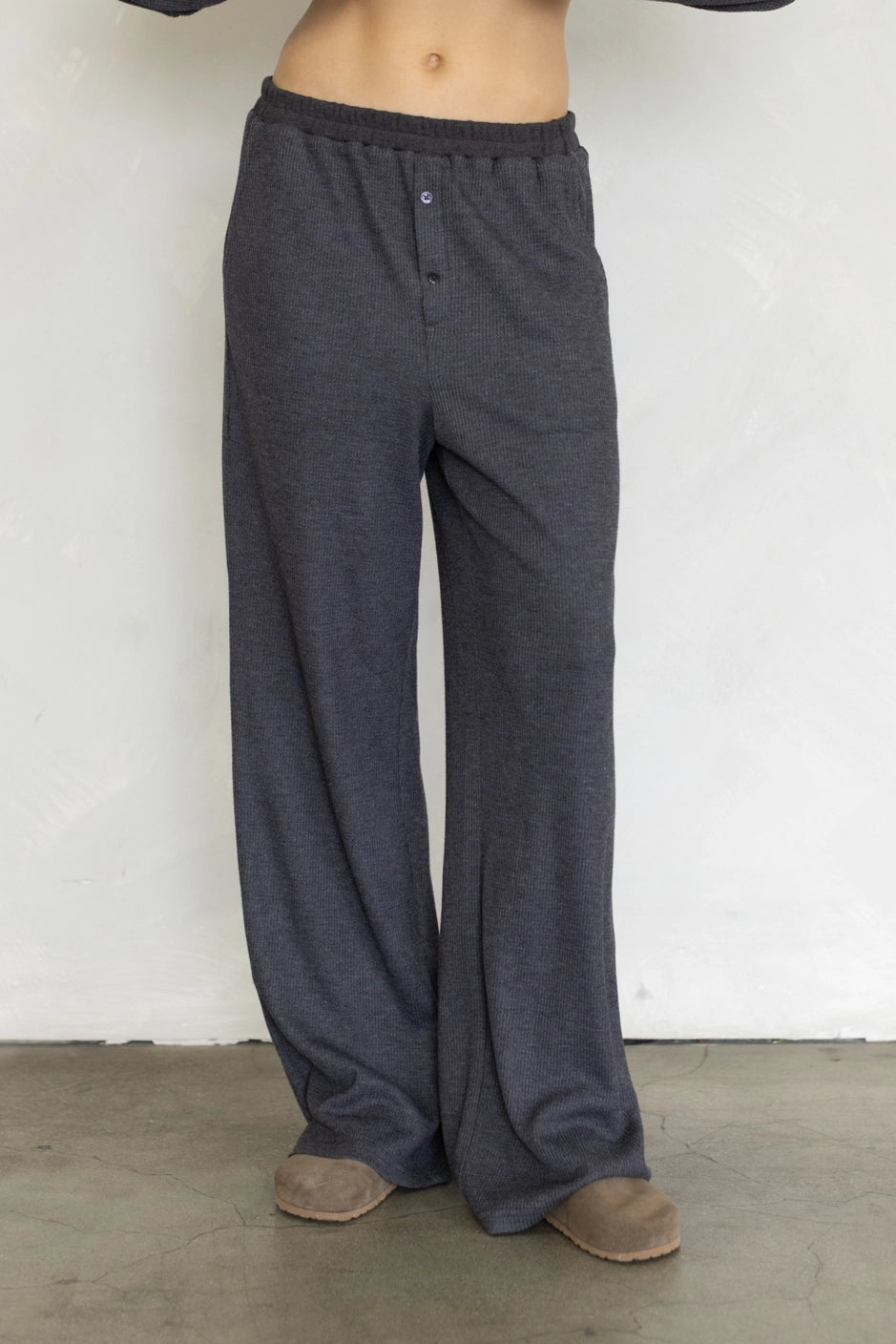CHLO WAFFLE PANTS