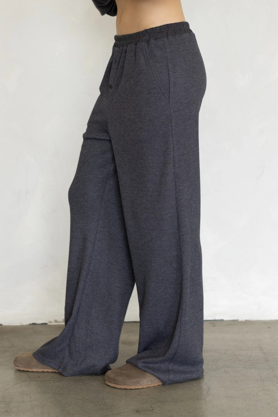 CHLO WAFFLE PANTS