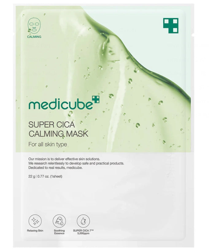MEDICUBE SUPER CICA CALMING MASK