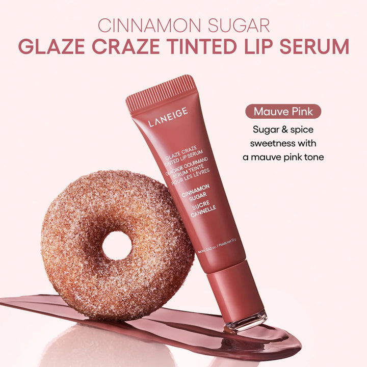 LANEIGE GLAZE CRAZE TINTED SERUM - CINNAMON SUGAR