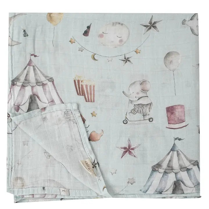 CIRCUS MUSLIN SWADDLE