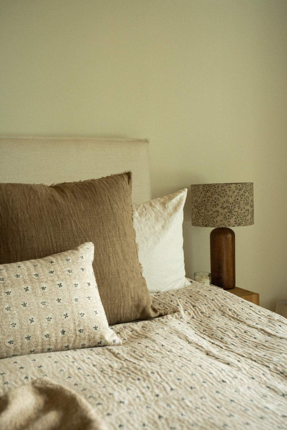 CLOVER BLOCK PRINT PILLOW