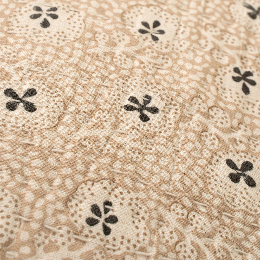 CLOVER BLOCK PRINT PILLOW