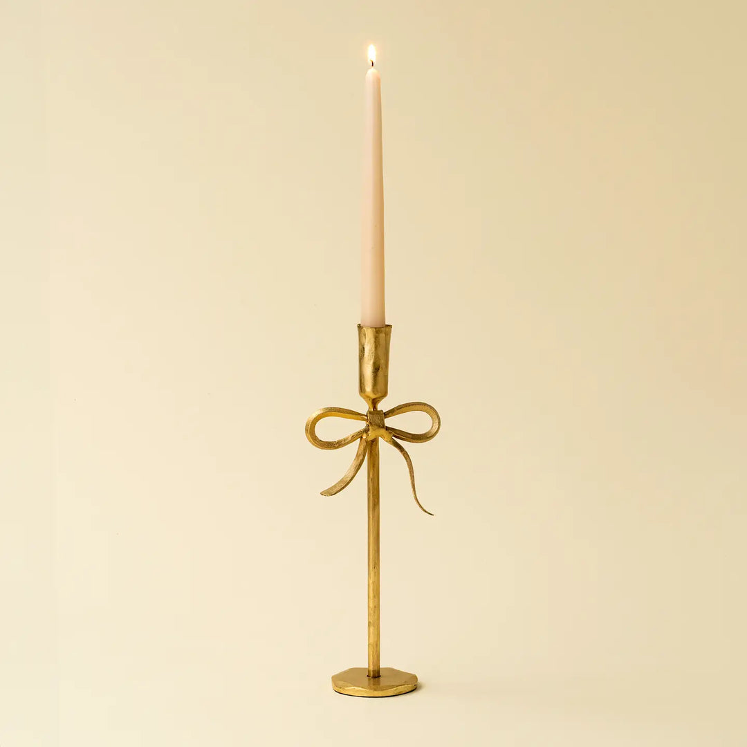 BOW FORGED CANDLESTICK - LARGE