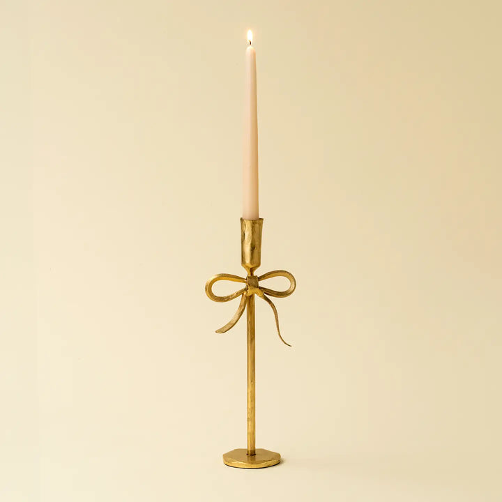 BOW FORGED CANDLESTICK - LARGE
