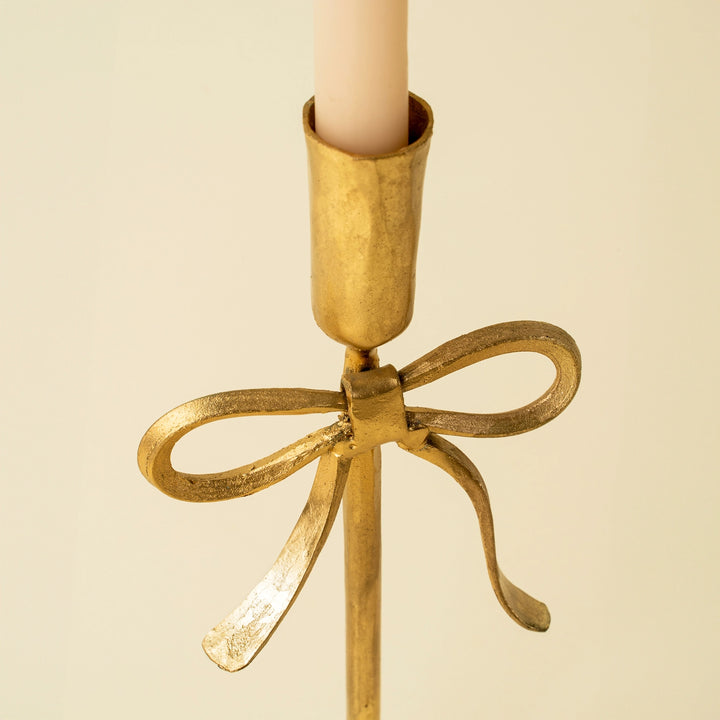 BOW FORGED CANDLESTICK - LARGE
