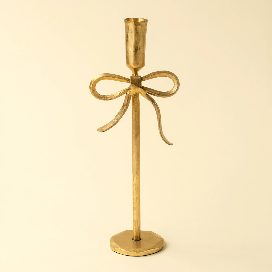 BOW FORGED CANDLESTICK - LARGE