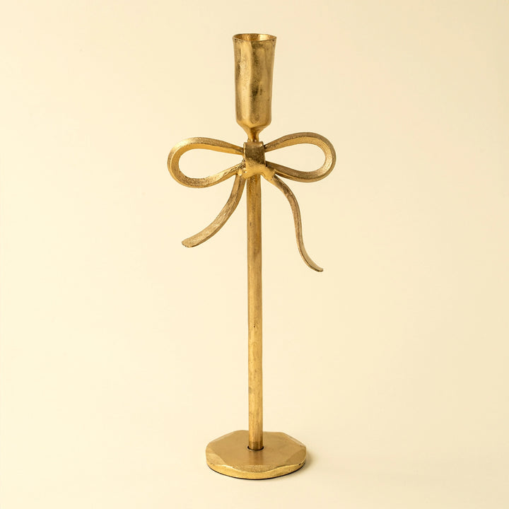 BOW FORGED CANDLESTICK - LARGE