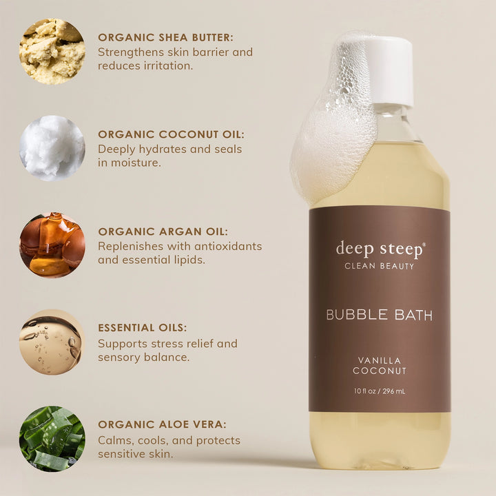 HYPOALLERGENIC COCONUT BUBBLE BATH