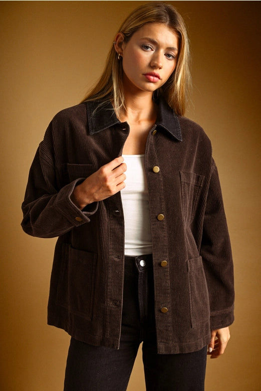 CORDUROY BARN JACKET