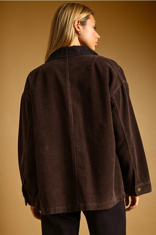 CORDUROY BARN JACKET