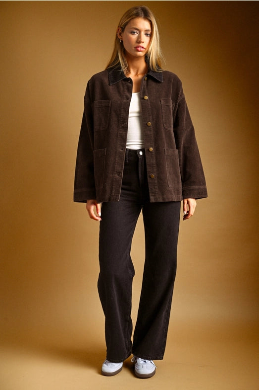 CORDUROY BARN JACKET