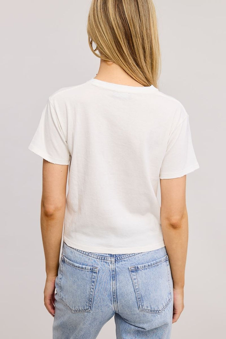COWGIRL CROPPED TEE