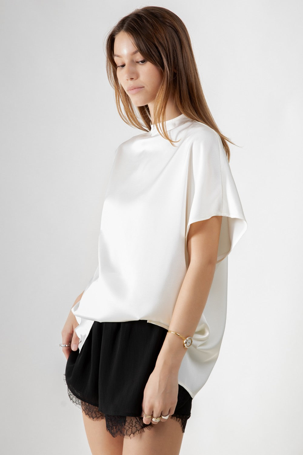 DYLAN SATIN TOP