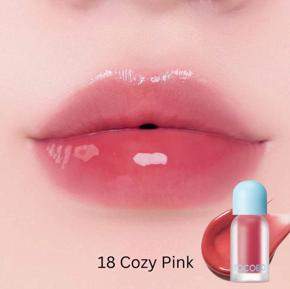 TOCOBO PLUMPING LIP OIL - COZY PINK