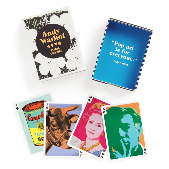 WARHOL POPART PLAYING CARDS