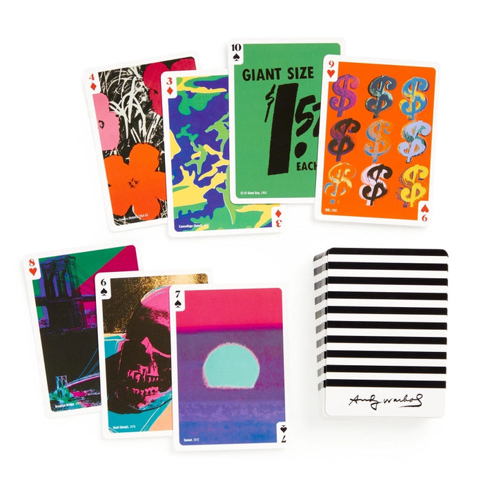 WARHOL POPART PLAYING CARDS