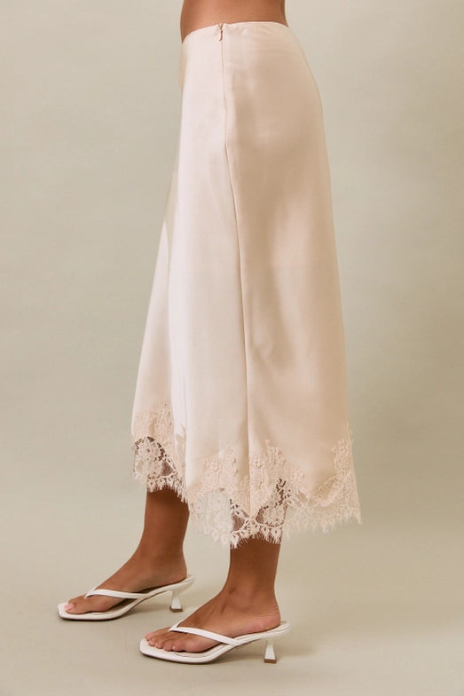 ZOE SKIRT - CREAM