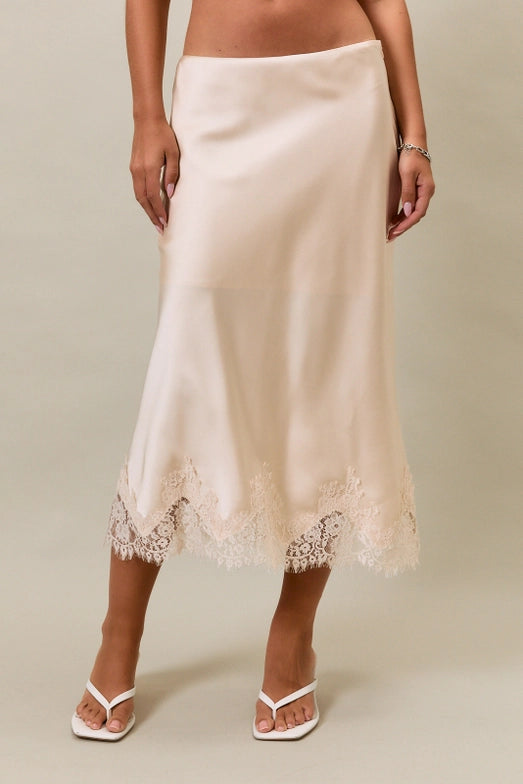ZOE SKIRT - CREAM