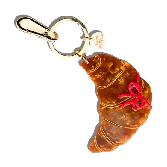 CROISSANT KEY CHAIN