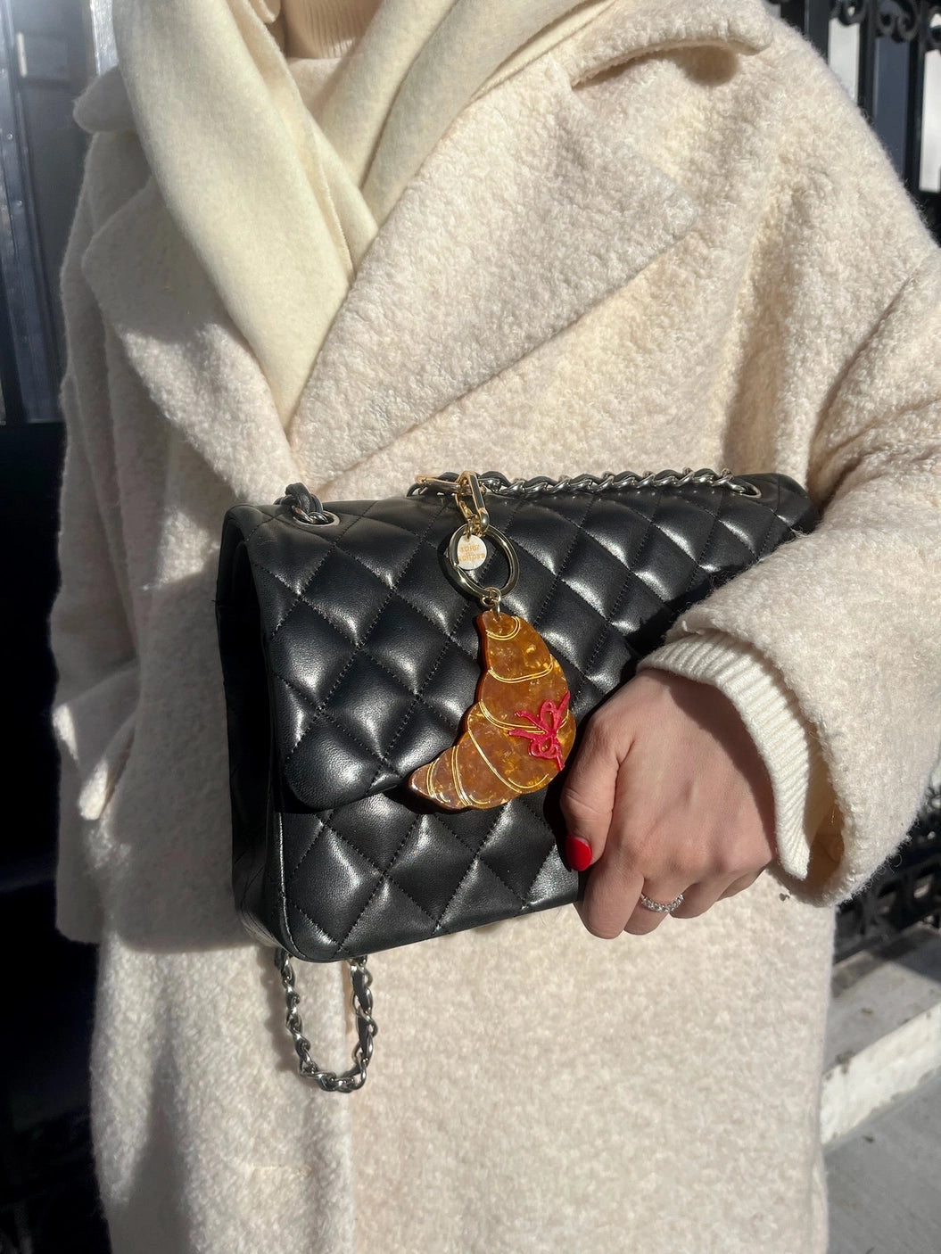 CROISSANT KEY CHAIN
